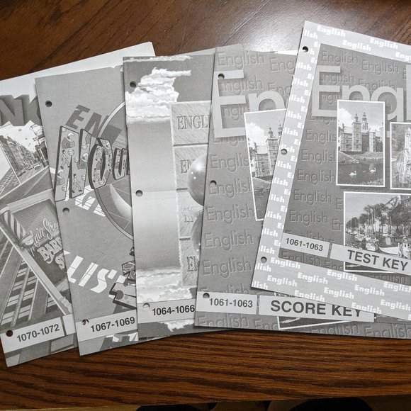 ACE Homeschool English Grade 6 Score Keys - Picture 1 of 1